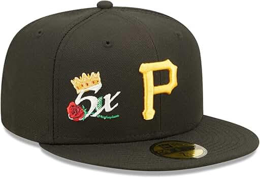 Amazon.com: New Era Pittsburgh Pirates 5X Crown Champs